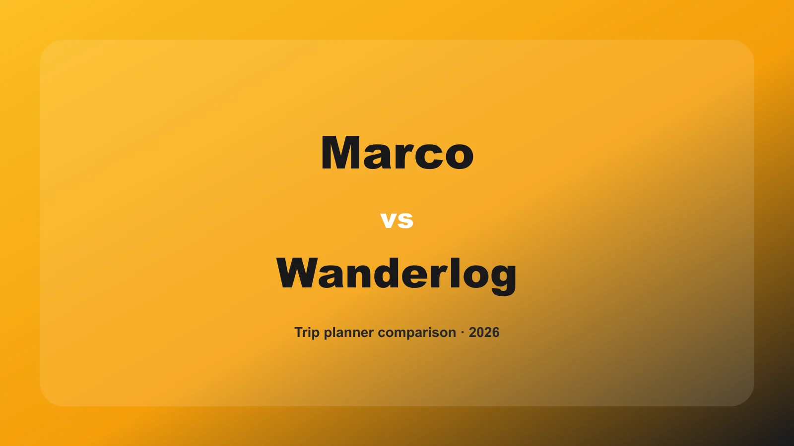 Marco vs TripIt (2026): Destination Match or Itinerary Inbox?